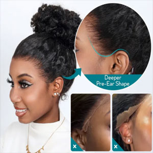 Straight 360 Lace Frontal Wig With Invisi Strap