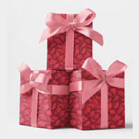 Dusk Petal Symphony Wrapping Paper