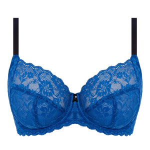 Freya Offbeat Dazzling Blue Side Support Bra – Stylish Lift & Full Support