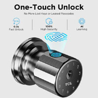 K1 Smart Fingerprint Door Knob Secure Biometric Lock