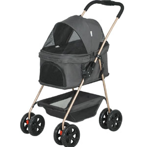 PawHut 3 in 1 Pet Stroller with Detachable Carrier