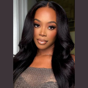 Slip Straight 7x5 Bye-bye Knots Glueless Lace Wig Pull