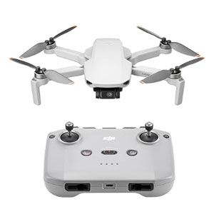 DJI Mini 4K, Drone with 4K UHD Camera for Adults, Under 249 g, 3-Axis Gimbal Stabilization, 10km Video Transmission, Auto Return, Wind Resistance, 1 Battery for 31-Min Max Flight Time, Intelligent Flight